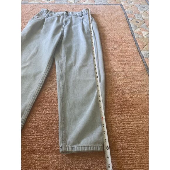 TFS Twentyfourseven Women’s High Rise Mom Jeans Blue Light Wash S/M - Picture 5 of 8